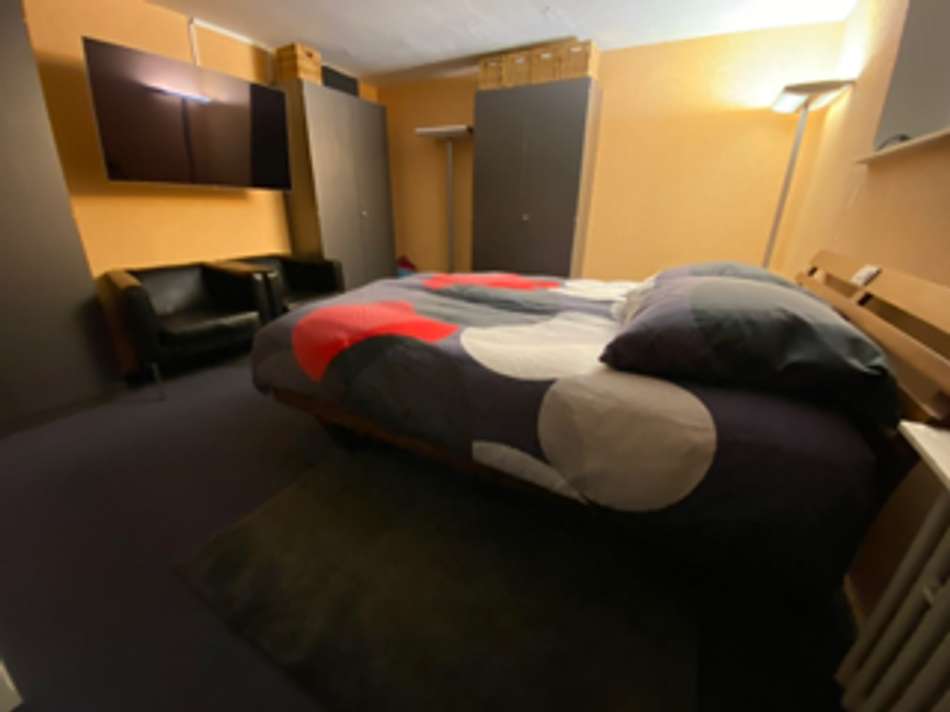 Schlafzimmer im Souterrain