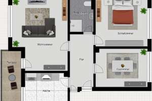 Wohnen in Marburg: saniertes Badezimmer, toller Blick, Keller, Garage – Die vollständige Adresse der Immobilie erhältst du vom Anbieter., 35039 Marburg, Marburg – Vorschaubild 10