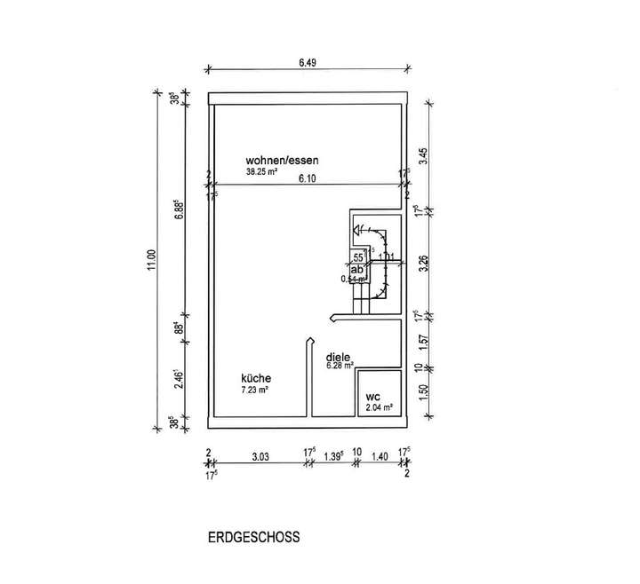 Grundriss Erdgeschoss