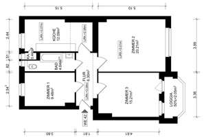 Ruhige, renovierte 3-Zimmer-Altbauwohnung mit Süd-West-Balkon nahe Spree & Mierendorffplatz – Die vollständige Adresse der Immobilie erhältst du vom Anbieter., 10589 Charlottenburg, Berlin – Vorschaubild 12