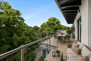 Penthouse-Flair im Düsseldorfer Norden – Moderne Wohnung mit Dachterrasse