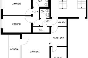 3-Zimmer Wohnung in Höntrop mit WBS – Preins Feld 14, 44869 Höntrop, Bochum – Vorschaubild 3