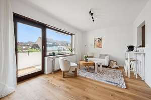 Vorne Stadt, hinten grüne Gärten - 2 Zimmer in Neckarau mit Balkon – Die vollständige Adresse der Immobilie erhältst du vom Anbieter., 68199 Neckarau, Mannheim – Vorschaubild 2