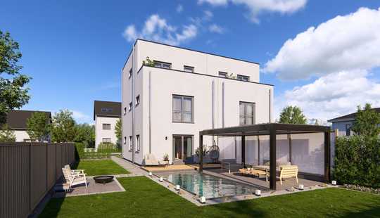 Bild von Ihr Traumhaus in Stein-Bockenheim: Individuell geplante Doppelhaushälfte mit viel Platz