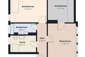 Fähr-Lobbendorf | Anlegerwohnung mit 3 Zimmern und saniertem Gebäude – Die vollständige Adresse der Immobilie erhältst du vom Anbieter., 28755 Fähr-Lobbendorf, Bremen – Vorschaubild 12