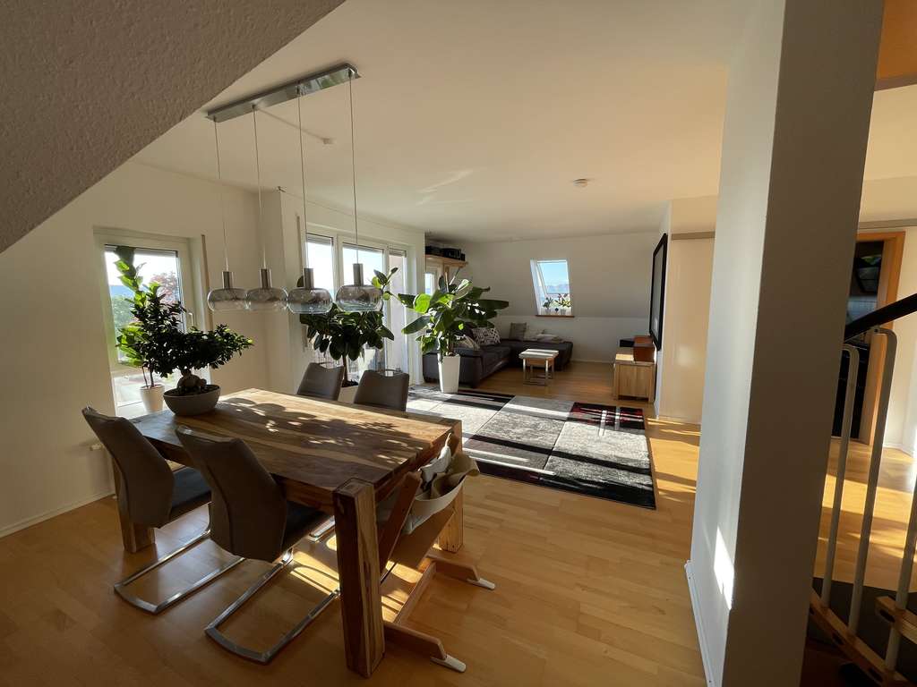 Immobilie in Börtlingen - Traumsicht, provisionsfrei, 4,5-Maisonette-Wohnung - Bild 1