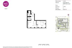 Moderne 2-Zimmer-Wohnung im Verlegerviertel – Holzhofallee 31, 64295 Darmstadt-West, Darmstadt – Vorschaubild 8