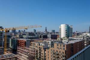 Über den Dächern der HafenCity: Skyline-Views vom 10. Obergeschoss (Endetage) im Eleven Decks