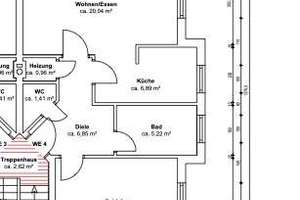 Renovierte 2,5-Zimmer-Wohnung mit Süd-Balkon, Einbauküche und TG-Stellplatz in Stuttgart-Möhringen – 70567 Möhringen-Süd, Stuttgart – Vorschaubild 12