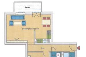 Bezugsfrei! Tolle 2-Raumwohnung in historischem Gebäude in Dresden-Pieschen! – Barbarastr. 43a, 1129 Pieschen-Nord/Trachenberge, Dresden – Vorschaubild 3