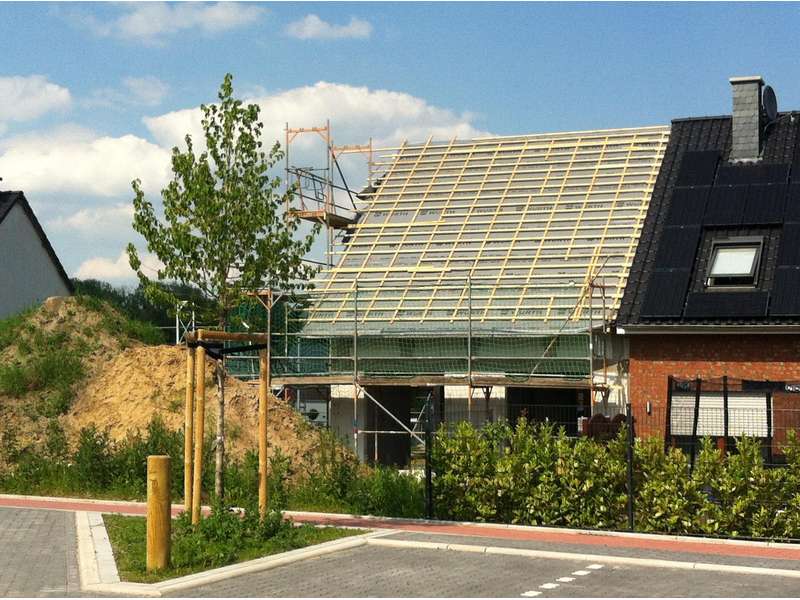 Doppelhaushälfte im Rohbau - Baugebiet Wohnen am Park in Marl