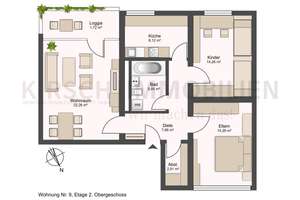 Köln-Neubrück: Gepflegte 77qm-Etagenwohnung im Parkcharakter- Energieeffizienz B – Die vollständige Adresse der Immobilie erhältst du vom Anbieter., 51109 Neubrück, Köln – Vorschaubild 21