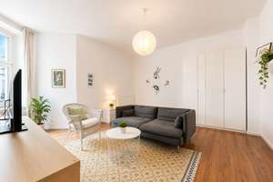 Geräumiges, helles Studio-Apartment in der Nähe des Boxhagener Platzes – Die vollständige Adresse der Immobilie erhältst du vom Anbieter., 10245 Friedrichshain, Berlin – Vorschaubild 2