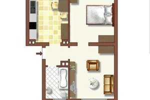 2 Zimmer Wohnung mit Balkon in Rheinhausen Besichtigungstermin 29.05 – Hochfelder Straße 12, 47226 Hochemmerich, Duisburg – Vorschaubild 4