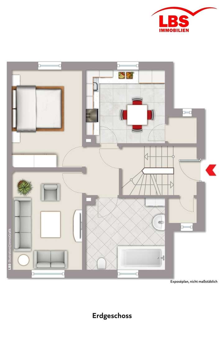 Grundriss Erdgeschoss