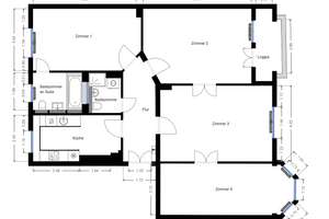4-Zimmer-Wohnung in Berlin-Grunewald – Die vollständige Adresse der Immobilie erhältst du vom Anbieter., 10711 Halensee, Berlin – Vorschaubild 29