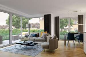 Terrassenwohnung mit Garten im Neubau: 1-Zimmer im EG – Die vollständige Adresse der Immobilie erhältst du vom Anbieter., 81243 Aubing-Süd, München – Vorschaubild 4