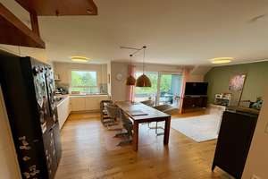 Gemütliche Maisonettewohnung im Grünen - Südbalkon, Gartennutzung+Garage