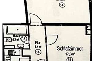 **Renovierte 2 Zi.-Wohnung in zentraler Lage // inkl. EBK und Garage** – Jakoberstr. 42, 86152 Jakoberstadt-Süd, Augsburg – Vorschaubild 7