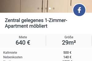 1-Zimmer-Apartment zentrale Lage in Erlangen – Pfarrstr. 3, 91052 Altstadt, Erlangen – Vorschaubild 3