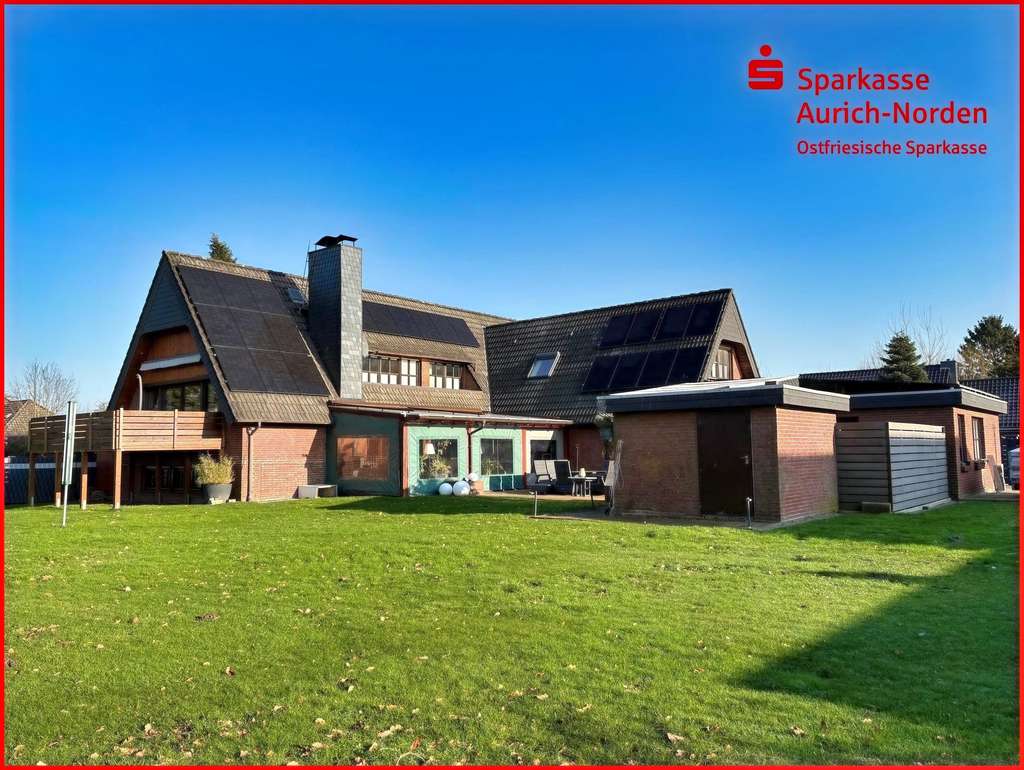 Immobilie in Nortmoor - Außergewöhnliches, großzügiges Einfamilienhaus in ruhiger Wohnlage von Nortmoor - Bild 0