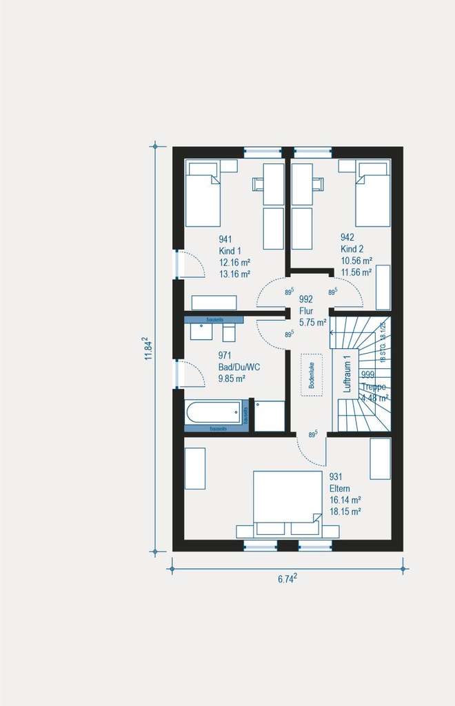 Immobilie in Bermatingen - modernes Wohnhaus mit kleinem Grundstück in Gemeinderandlage - Bild 2