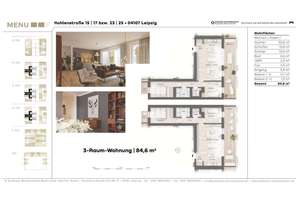 ** Erstbezug am bayr. Bahnhof - Tolle Stadtwohnung mit 2 Balkonen - Energieeffizienter Neubau ** – Kohlenstraße 25, 4107 Zentrum-Südost, Leipzig – Vorschaubild 18