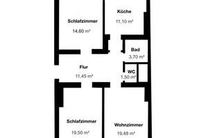 Attraktive 3-Zimmer-Wohnung am Aachener Westpark – ideal für Studierende oder WG's! – Die vollständige Adresse der Immobilie erhältst du vom Anbieter., 52074 Westpark, Aachen – Vorschaubild 17