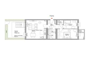 Großzügige 3-Zimmer-Wohnung für moderne Lebensentwürfe – Schwedische Allee 21-41, 14476 Fahrland, Potsdam – Vorschaubild 2