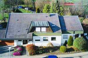 In einzigartiger Waldrandlage im Villenviertel von Bad Rappenau das 1-2 Familienhaus + Gewerbeanteil – Heilbronn (Kreis) – Vorschaubild 1