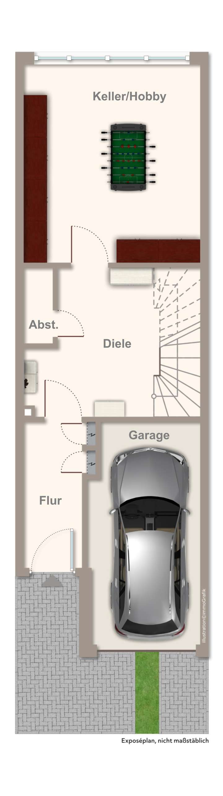 Grundriss - Untergeschoss