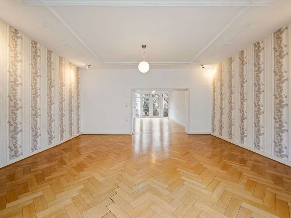 Blick Wohnzimmer in Esszimmer