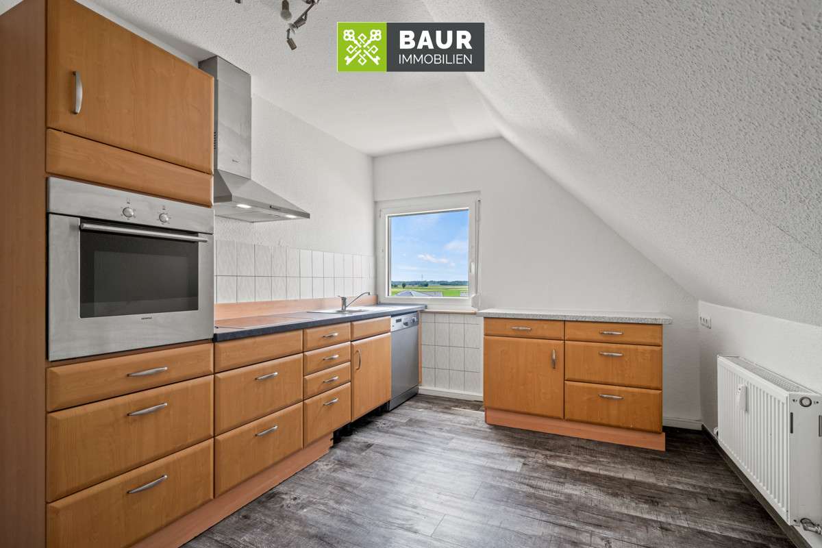 Immobilie in Bad Wurzach - 360°| Sofort bezugsfreie 3-Zimmer-Dachgeschosswohnung mit Garage und Stellplatz nahe Bad Wurzach! - Bild 0