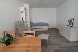 Einziehen & wohnen: voll möbliertes 1-Zimmer-Apartment in zentraler Lage