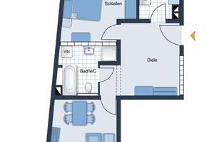 Kaßberg • 2-Zimmer • vermietet • zum Kauf • mit Balkon • in Chemnitz • als Kapitalanlage • kaufen! – Die vollständige Adresse der Immobilie erhältst du vom Anbieter., 9112 Kaßberg, Chemnitz – Vorschaubild 2