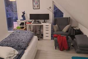Möbliertes 1 Zimmer Apartment mit Dachterrasse – Die vollständige Adresse der Immobilie erhältst du vom Anbieter., 76131 Rintheim, Karlsruhe – Vorschaubild 3