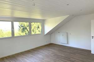 Modernisierte 3-Zimmer-Wohnung mit eigenem Garten & Weitblick