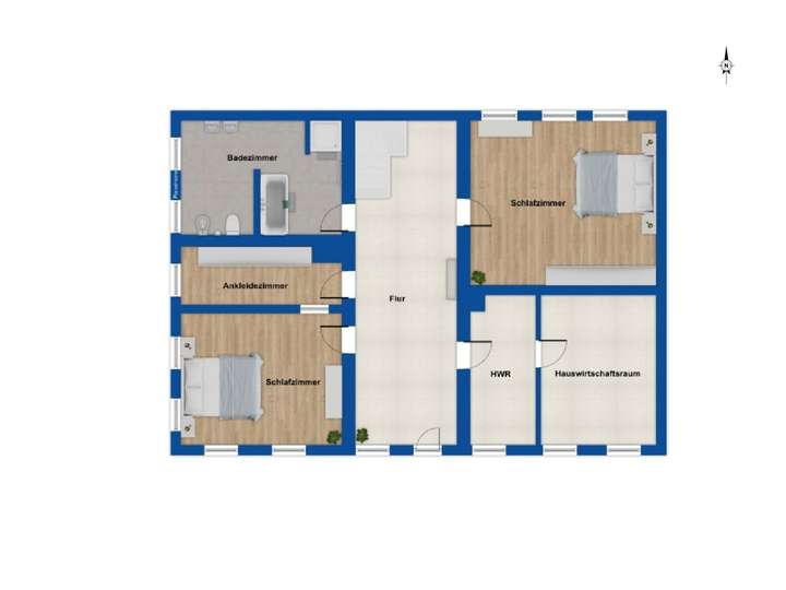 Grundriss Bauernhaus OG