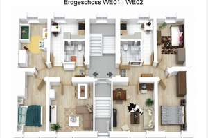 3-Raum Wohnung mit EBK (vollständig renoviert) – Dodendorfer-Str. 102, 39120 Leipziger Straße, Magdeburg – Vorschaubild 2