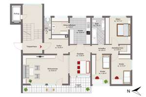 Großzügige 4,5-Zimmer-Wohnung mit 130 m², Balkon und Garage mit Wallbox – Die vollständige Adresse der Immobilie erhältst du vom Anbieter., 81927 Englschalking, München – Vorschaubild 24