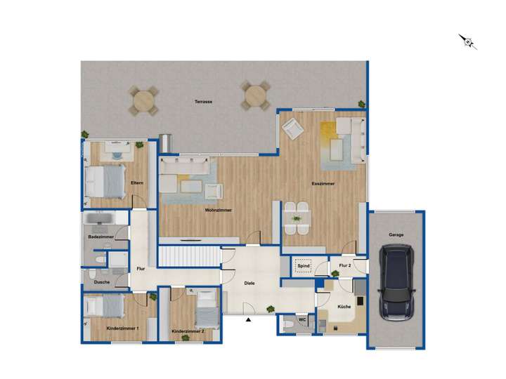 Grundriss Erdgeschoss