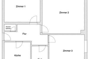 Kapitalanleger und Eigennutzer aufgepasst: Gepflegte 3-Zimmer-Wohnung  in Rath/Heumar – Die vollständige Adresse der Immobilie erhältst du vom Anbieter., 51107 Rath/Heumar, Köln – Vorschaubild 11