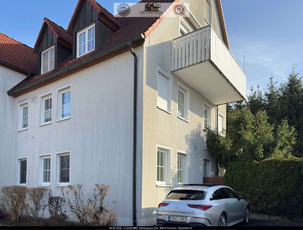 Immobilie in Eckental - Eschenau:TOP Lage,Sofort frei! Tolle 4-Zi-Garten-Wohnung, zwei Stellplätze, Keller, Einbauküche uvm. - Bild 2