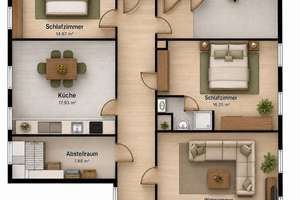 Großzügige 3 Zimmer Wohnung perfekt für WG - zentral gelegen. – Harkortstraße  21, 4107 Zentrum-Süd, Leipzig – Vorschaubild 10