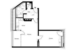Tiergarten, nahe dem Spreeufer: Großzügige Dachgeschosswohnung mit Fahrstuhl und Südterrasse – Lützowstraße 69, 10785 Tiergarten, Berlin – Vorschaubild 2