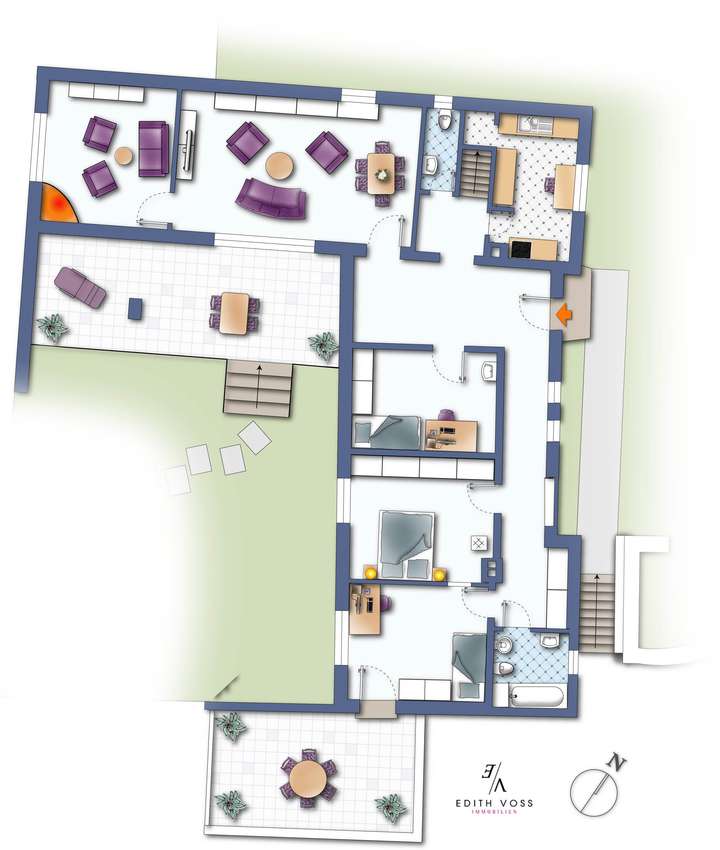 Grundriss Erdgeschoss