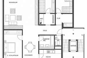 *PROVISIONSFREI* Helle 4-Raum-Wohnung mit 2 Balkonen in gepflegtem Haus – Herchenbachstr. 5, 40470 Mörsenbroich, Düsseldorf – Vorschaubild 19