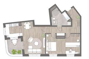 Attraktive Neubauwohnung mit Weitblick – Bonner Str. 168, 50968 Raderberg, Köln – Vorschaubild 4