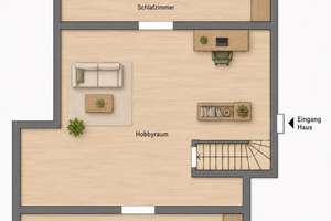 Großes Einfamilienhaus mit Einliegerwohnung und traumhaftem Garten! – 64839 Münster – Vorschaubild 20