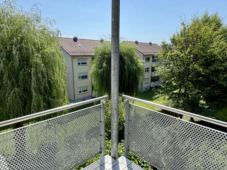Ausblick vom Balkon